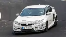 Scatti di tipo Mule Spy per test di tipo Civic Honda R