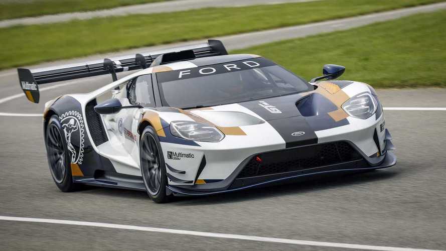 Watch the Ford GT Mk II in track action