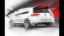 Volkswagen Golf GTI Clubsport, primi disegni