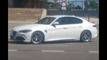 Alfa Romeo Giulia Quadrifoglio Verde, le riprese in Spagna