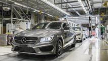 Mercedes CLA Shooting Brake production in Kecskemét, Hungary