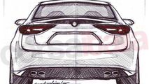 Alfa Romeo Giulia unofficial design sketch