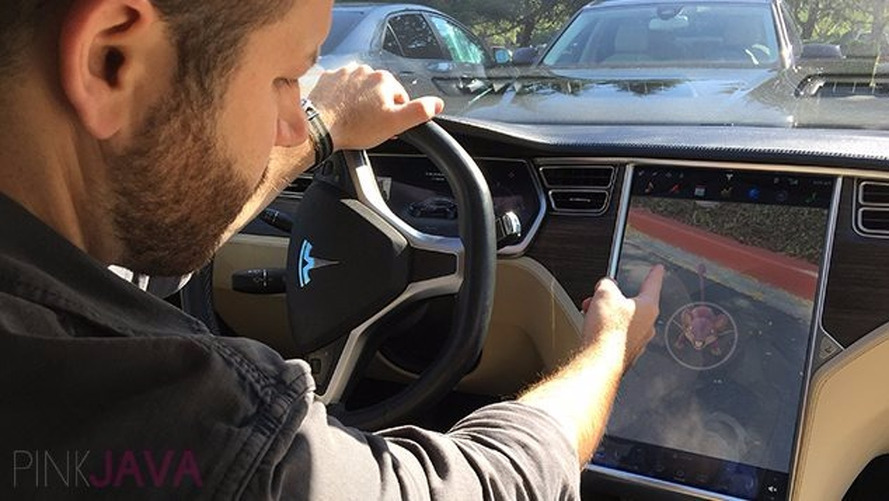Pokemon Go Tesla