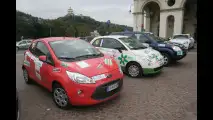 OmniAuto.it su Infiniti M35h al 3° Ecorally Press