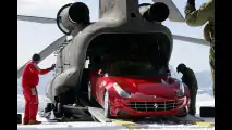 Ferrari FF sulle Dolomiti