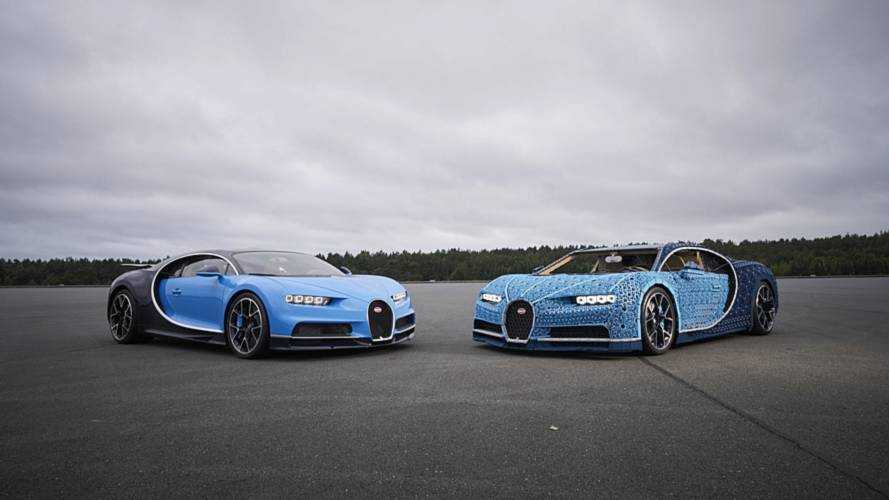Bugatti Chiron Lego Technic 1:1