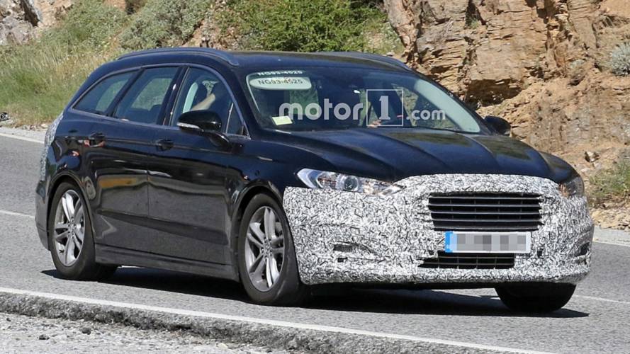Makyajlı 2019 Mondeo Station Wagon Casus Fotoğrafları