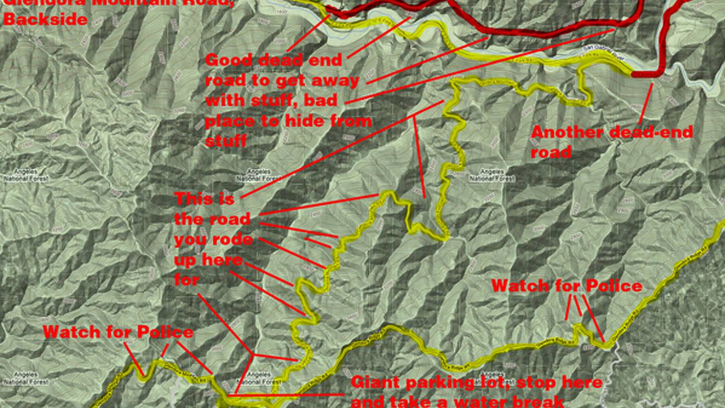Ride Highway 39, Glendora Mountain Road and Glendora Ridge Road