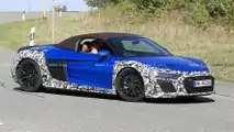 Audi R8 Spyder Facelift Erlkönig