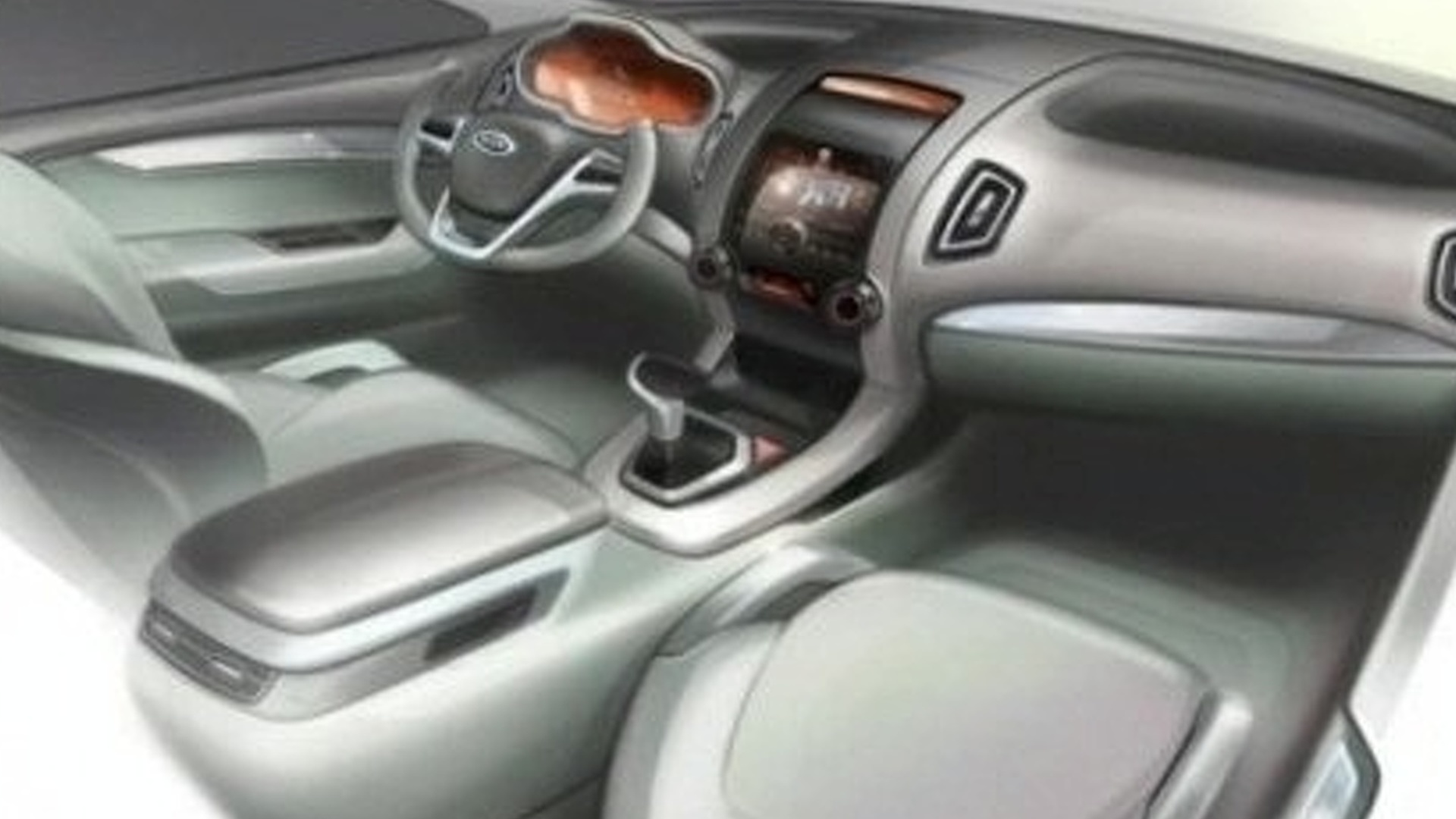10 Kia Sorento Interior Sketch