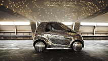 Smart fortwo electric drive disco ball 18.03.2011