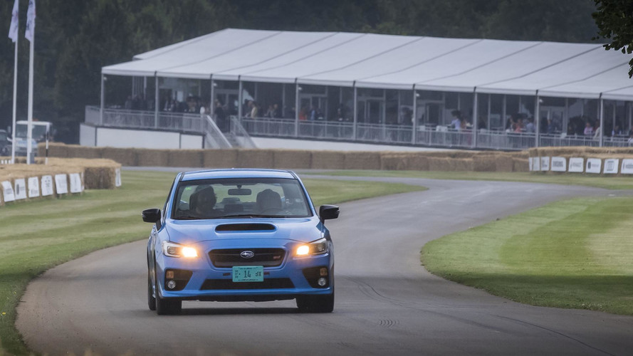 Subaru WRX STI at the Goodwood Festival of Speed