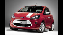 Drei stylische Ford Ka