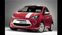 Drei stylische Ford Ka