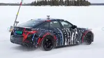 Foto spia EV a quattro motori basati su BMW i4 M50