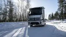 FOTO - Mercedes eActros: test al Circolo Polare
