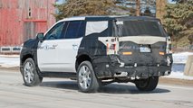 Chevrolet Tahoe Refresh Rear View Spy Photo