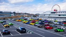 Concentración Lamborghini en Suzuka