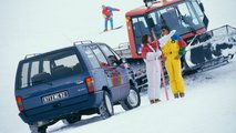 Renault Espace I restyling 1988, la variante Quadra