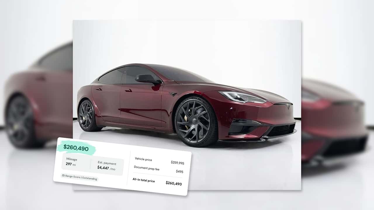 Dealer asks $100,000 premium for one of the last Tesla Model S units ever built