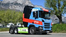 Scania a Idrogeno e Gruber Logistics