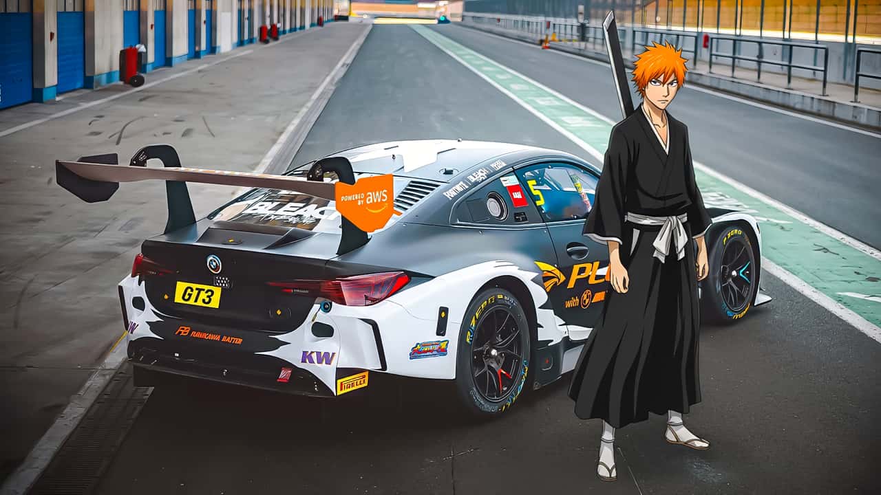 BMW M4 GT3 EVO (2026) im Bleach-Anime-Design