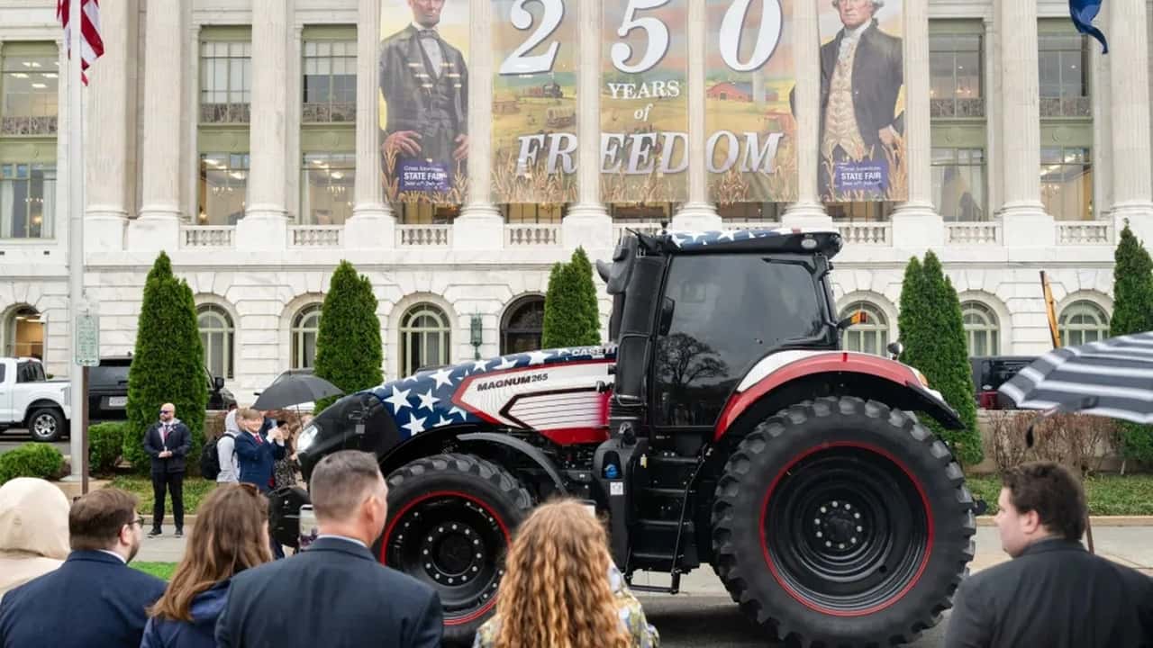 Case IH Magnum e Fendt 1167 MT alla Casa Bianca per 250 anni