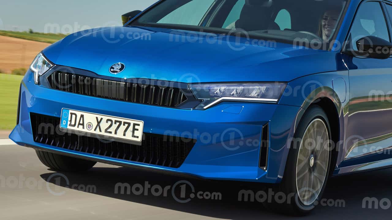 Skoda Octavia (2027): Facelift im Rendering von Motor1.com