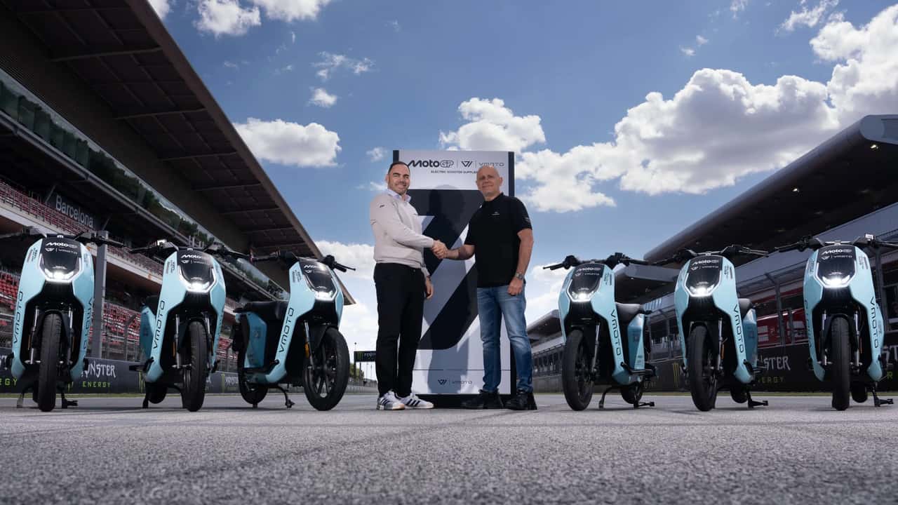 VMoto x MotoGP Partnership Announced