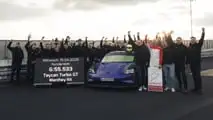 Porsche Taycan Turbo GT Manthey stabilisce il record sul giro al Nurburgring