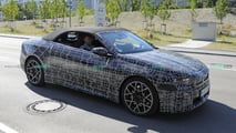 BMW i4 Cabrio als Erlkönig