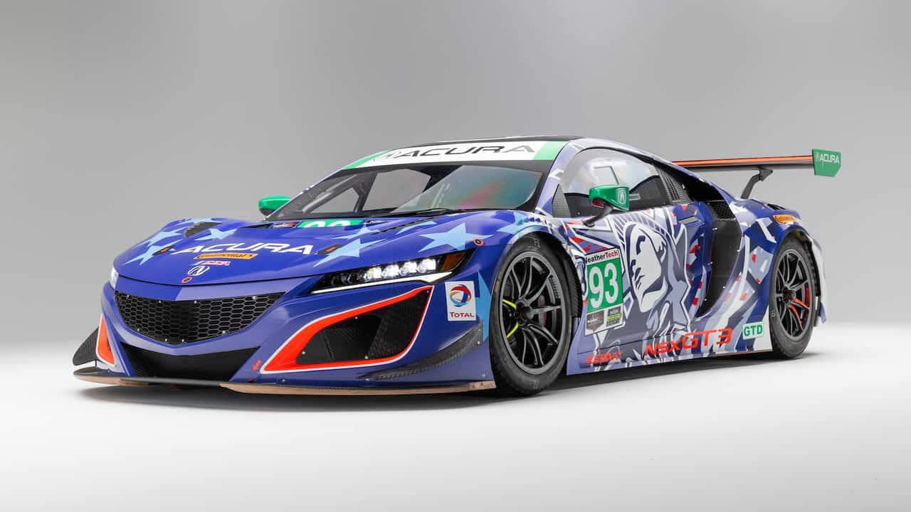 Acura NSX GT3 Race Car For Sale