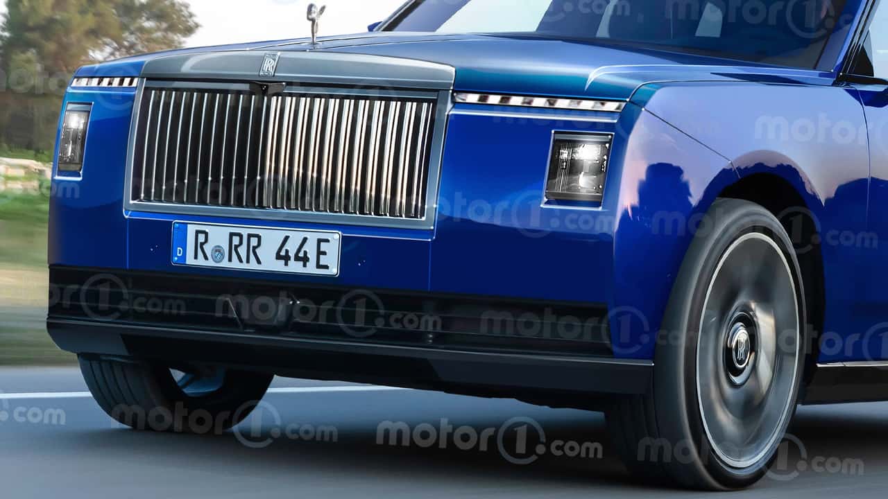 Rolls-Royce, il render del SUV elettrico