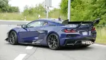 2026 Chevrolet C8 Corvette Zora spy shots undisguised exterior 11