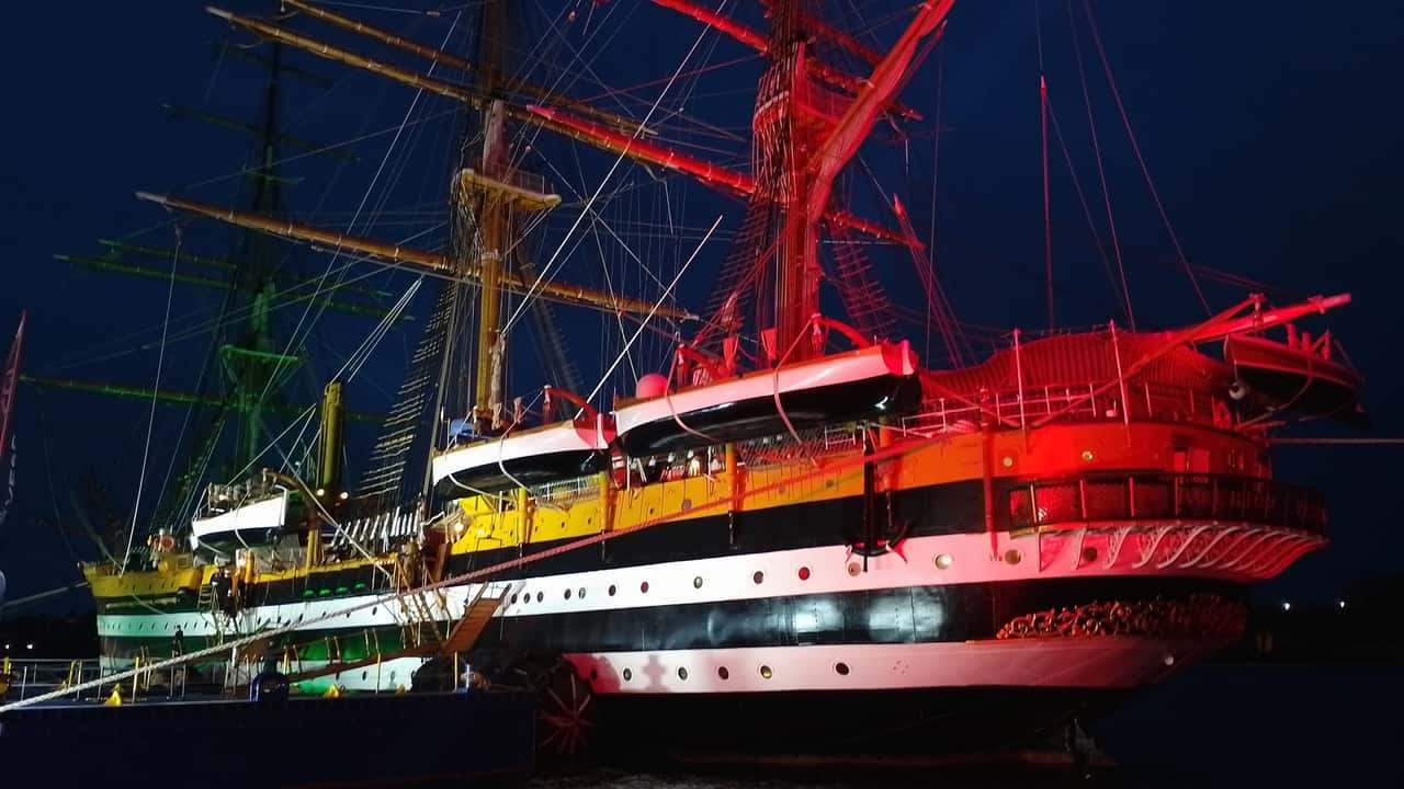 FederUnacoma celebra 80 anni a bordo di Nave Vespucci