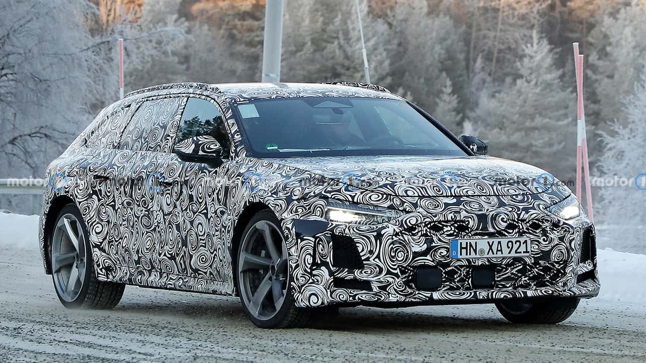 Audi RS7 (2026) Erlkönigfotos