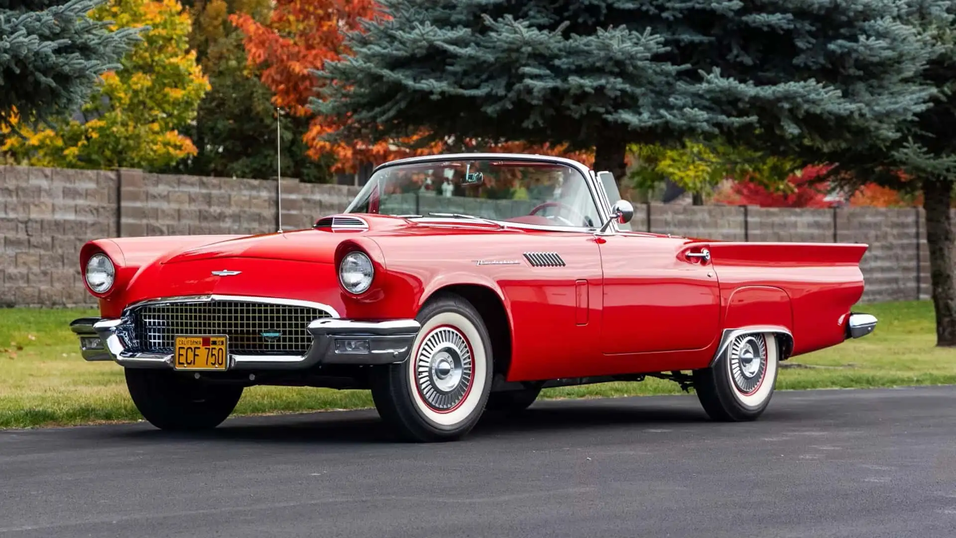 EMINEM CAR FORD THUNDERBIRD赤 En havalı ve en nadir Ford Thunderbird'ler satışa sunuluyor