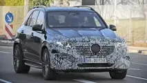 Mercedes GLE Facelift (2025) Erlkönigfotos