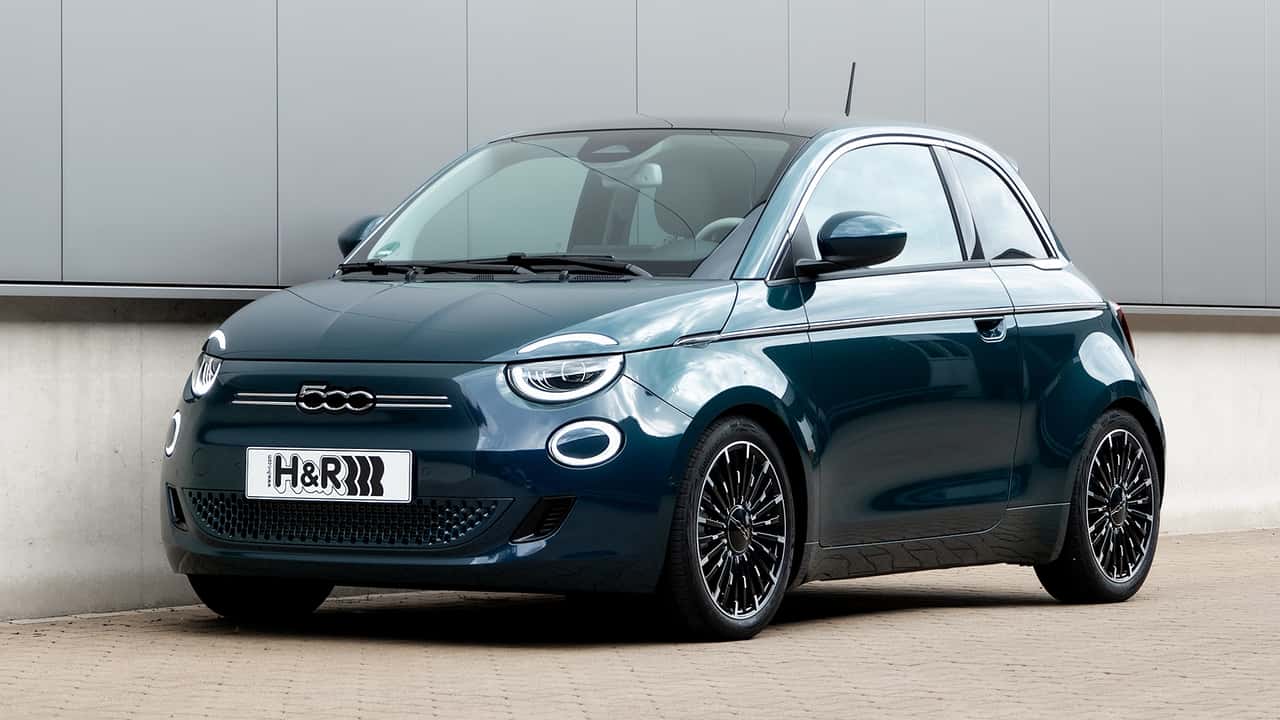 Fiat 500e - Sportfedern - Front