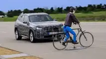 2025 BMW X3 camouflaged prototype