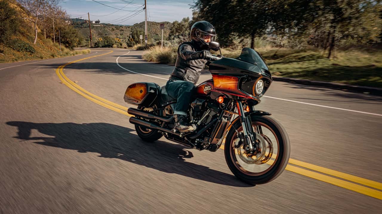 2024 Harley-Davidson Low Rider ST - Tobacco Fade - Riding