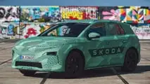 Skoda Elroq (2024) Covered Drive