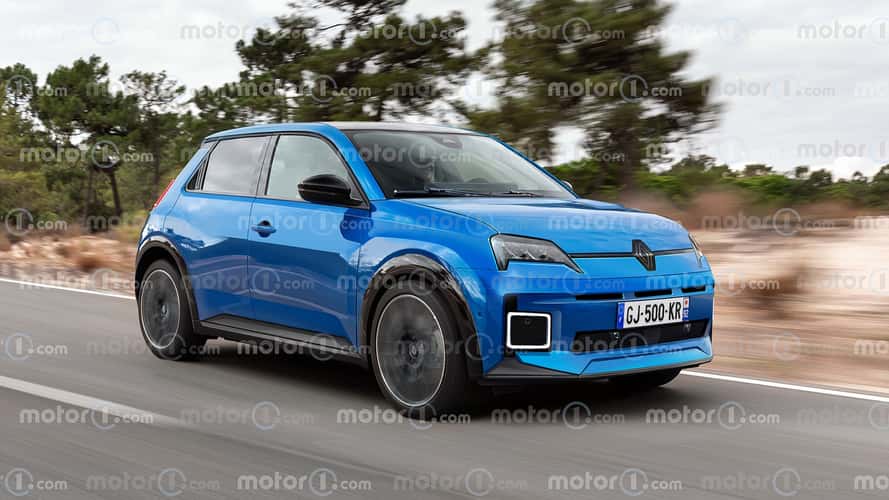 Renault 5 2024, el render de Motor1.com