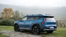 Kia EV9 2024 - Foto della prova su strada
