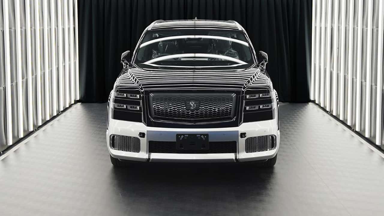 Toyota Century SUV inspection