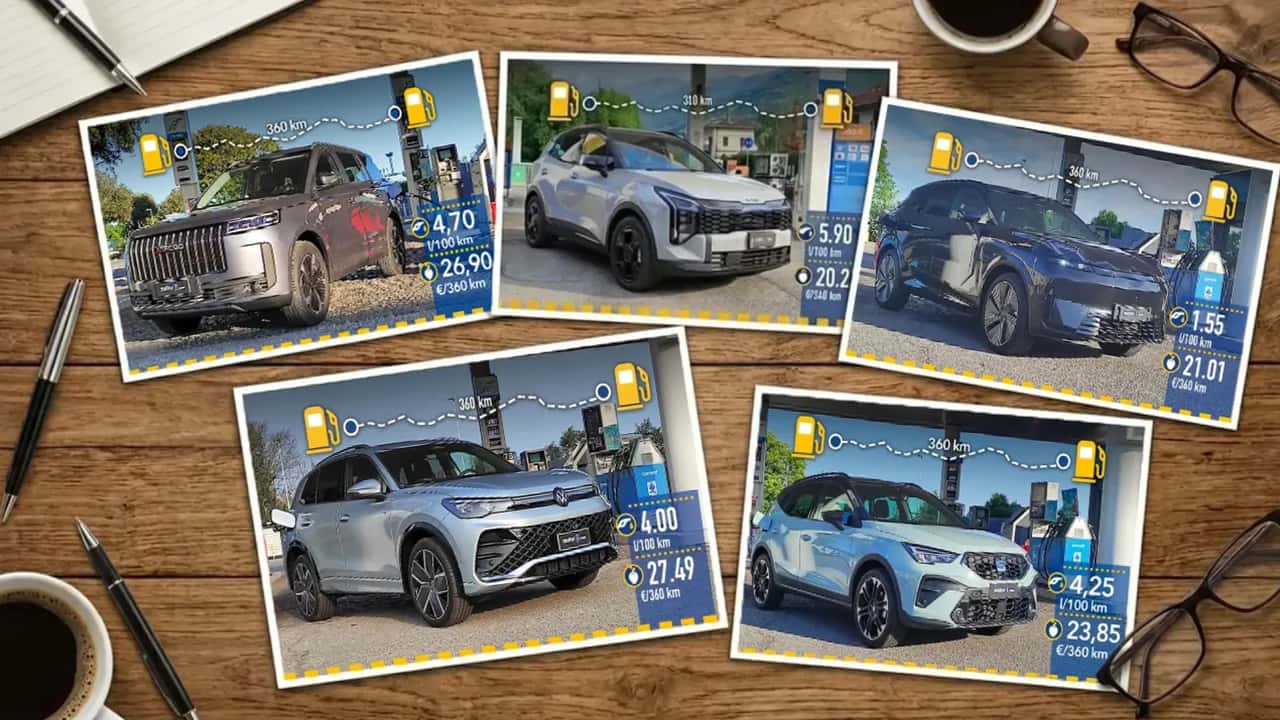 Los SUV con menor consumo en 2026: clasificación por tipo de combustible