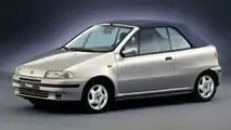 Fiat Punto Cabrio ELX con capote alzata