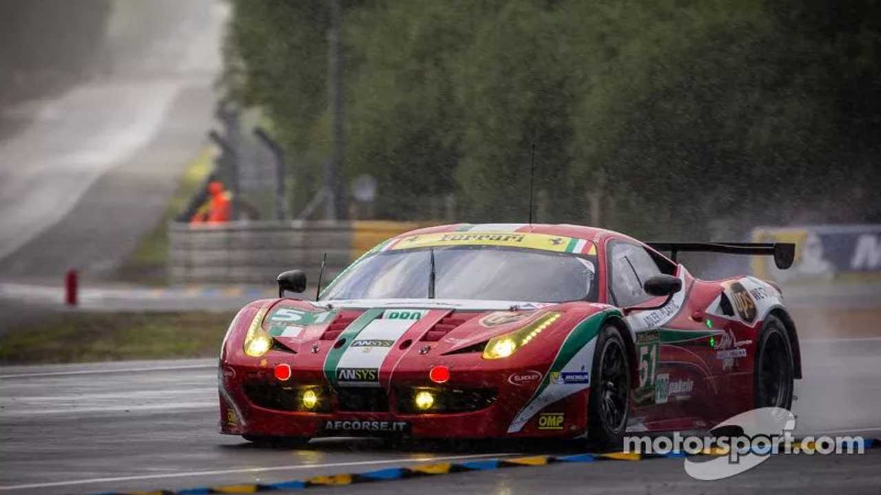 Giancarlo Fisichella y Ferrari GT