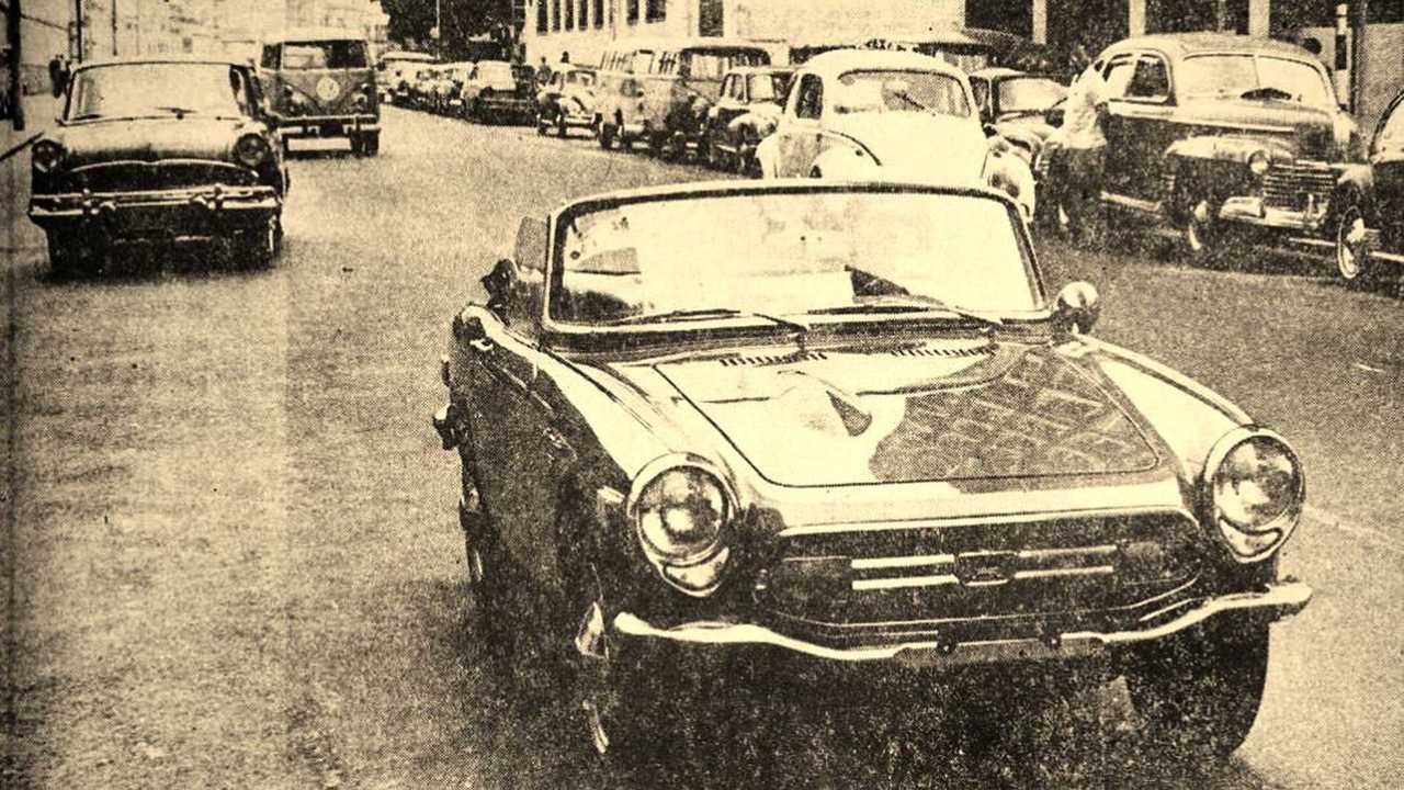 008 - Um S800 nas ruas do Rio em 1969