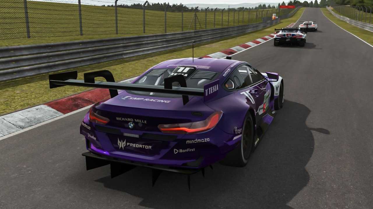 Le Mans Virtual Series: Team Redline And TESLA R8G Win Shortened Nürburgring Race